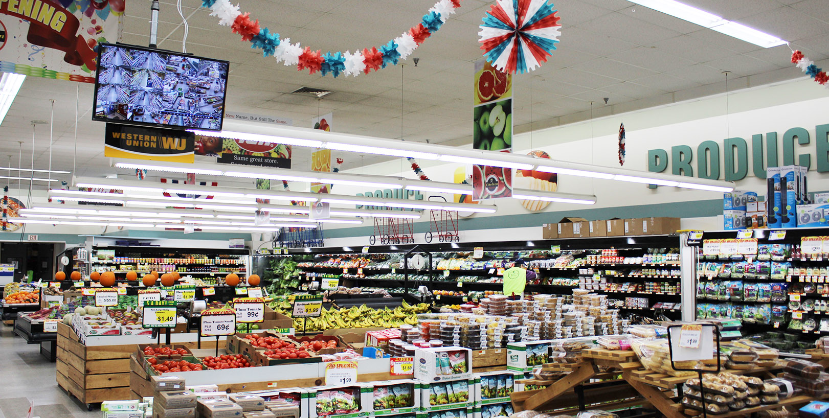 Inside of Chelten Market