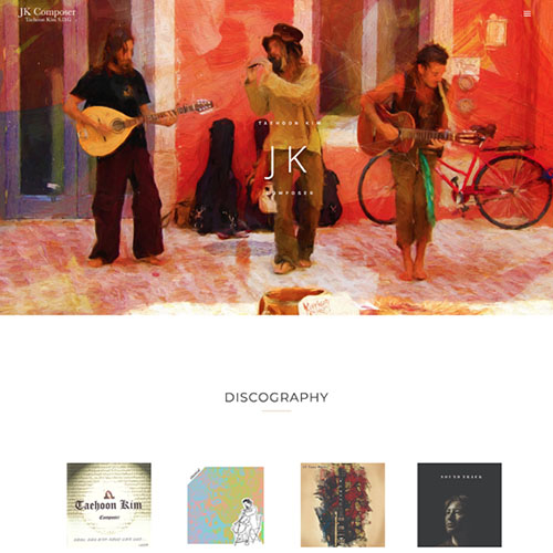 JK Composer, a website made by the Philadelphia area web development company TAF JK Group Inc.