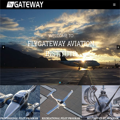 Fly Gateway, a website made by the Philadelphia area web development company TAF JK Group Inc.