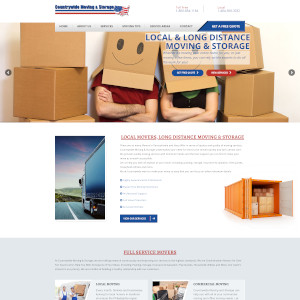 countrywide Moving & Storage website