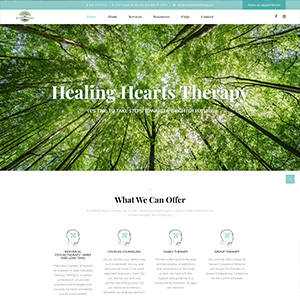 healing hearts therapy website