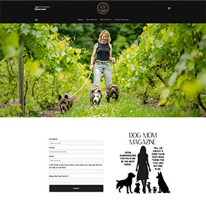 dog mom magazine website