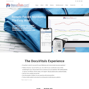 DocuVitals website