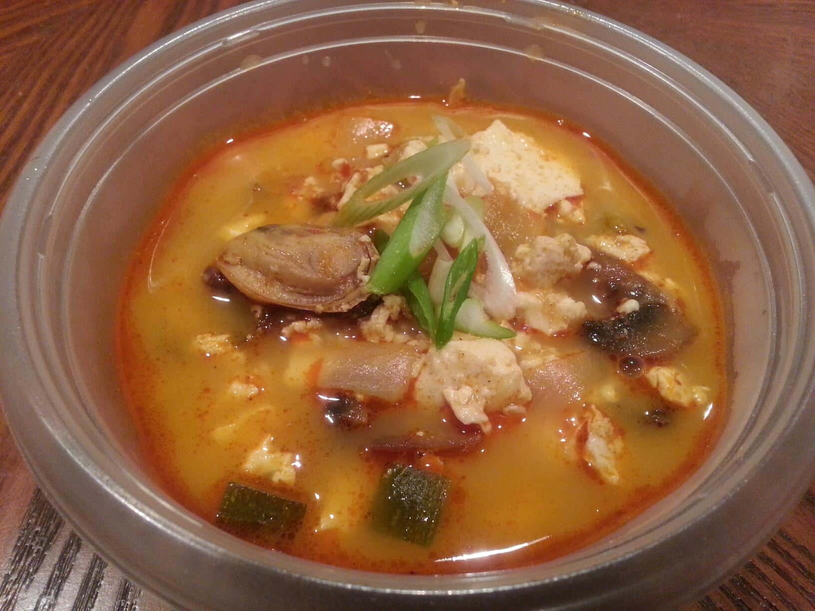 Delicious traditional Korean soup
